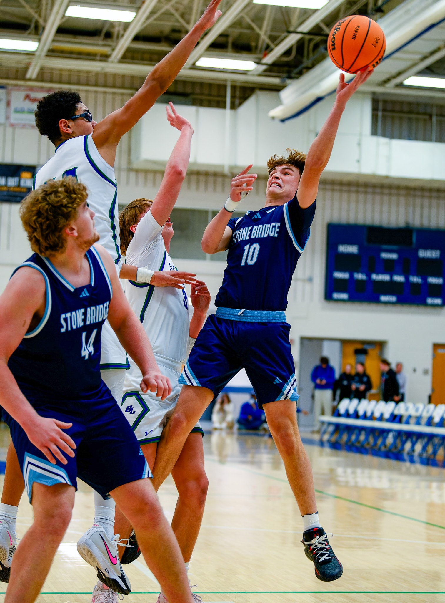 Stone Bridge jump ball tip-off